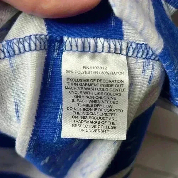 Florida Gators Scoop Neck Short Sleeve Striped Top Size XXL - Picture 5 of 6